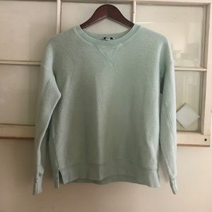 American Eagle sea foam green sweatshirt